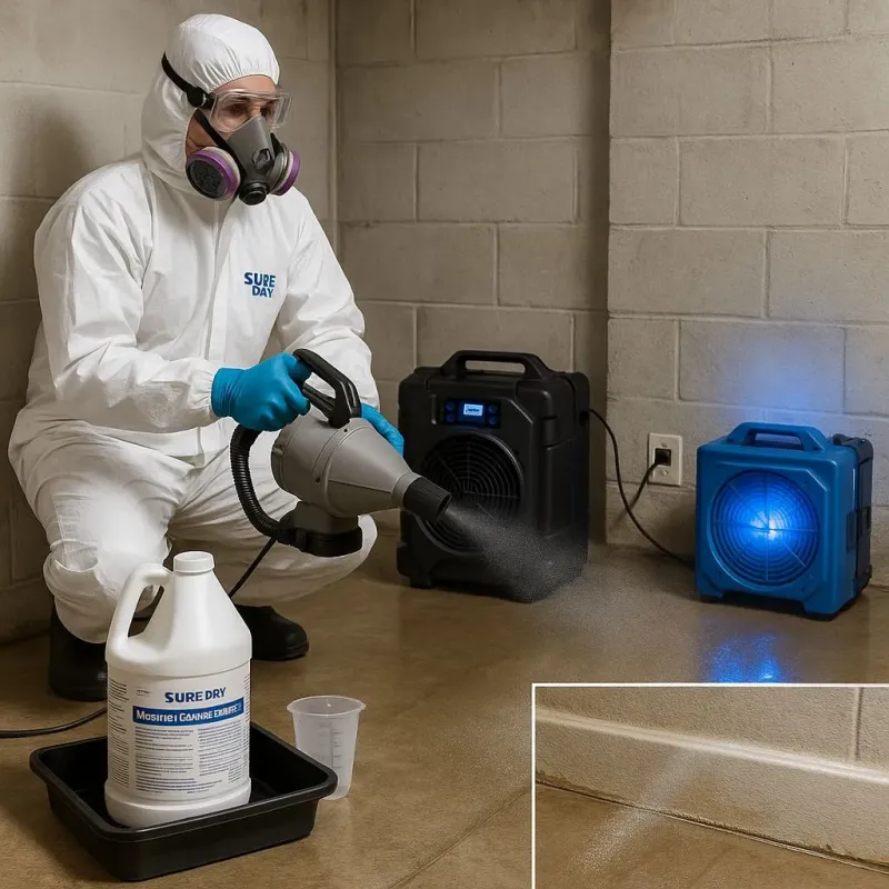 Sanitization and Odor Removal process in Montague, MI