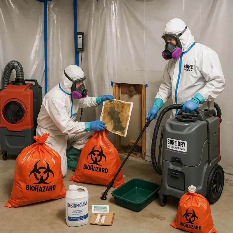 Contaminated Water Handling Protocols process in Montague, MI